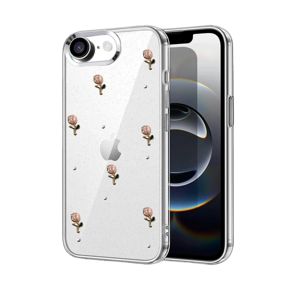 iPhone 16e Fiyonk Desenli Kapak - Desen 6 ürün görseli 1