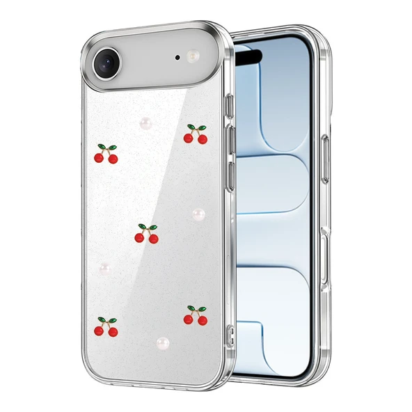 iPhone 17 Air Fiyonk Desenli Kapak - Desen 9 ürün görseli 1
