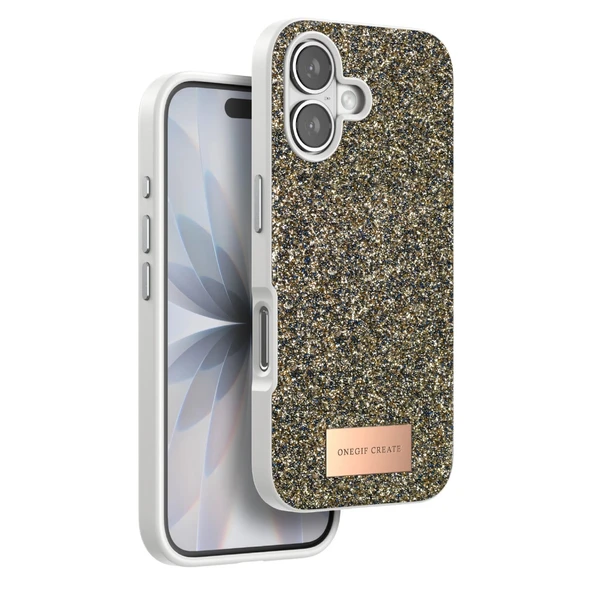 iPhone 17 Bright Simli Kapak - Çöl Titanyum ürün görseli 1