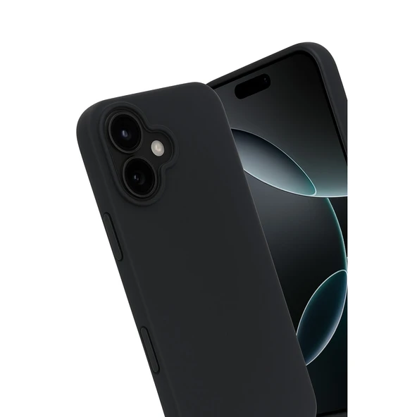 iPhone 17 First Silikon - Siyah - Resim 3