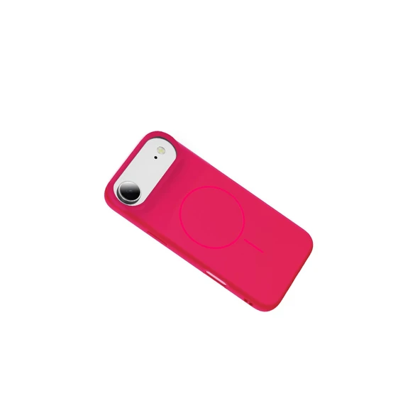 iPhone 17 Air Jully Magsafe Kapak - Pembe - Resim 2