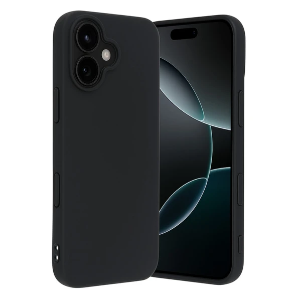 iPhone 17 First Silikon - Siyah ürün görseli 1