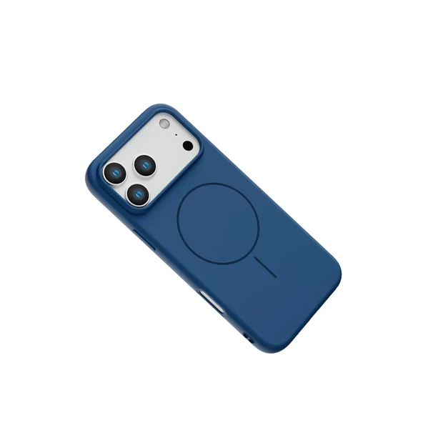 iPhone 17 Pro Jully Magsafe Kapak - Lacivert - Resim 3
