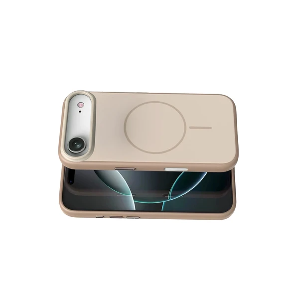 iPhone 17 Air Neva Magsafe Kapak - Gold - Resim 3