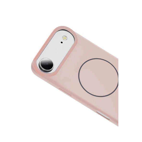 iPhone 17 Air Jully Magsafe Kapak - Pudra - Resim 4