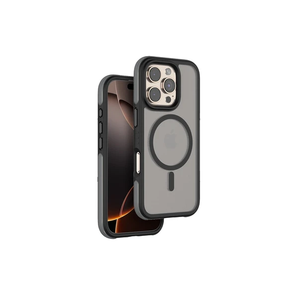 iPhone 16 Pro Orbit Magsafe Kapak - Siyah ürün görseli 1