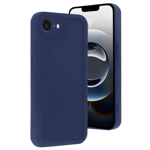 iPhone 16e Kılıf Viera Silikon - Lacivert ürün görseli 1
