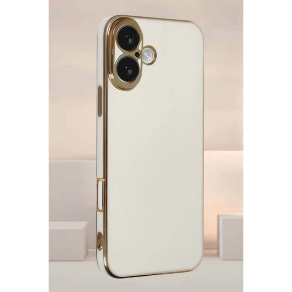iPhone 16 Kılıf Volet Silikon - Kırmızı - Resim 2