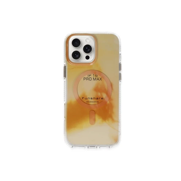 iPhone 16 Pro Max Phantom Magsafe Kapak - Gold ürün görseli 1