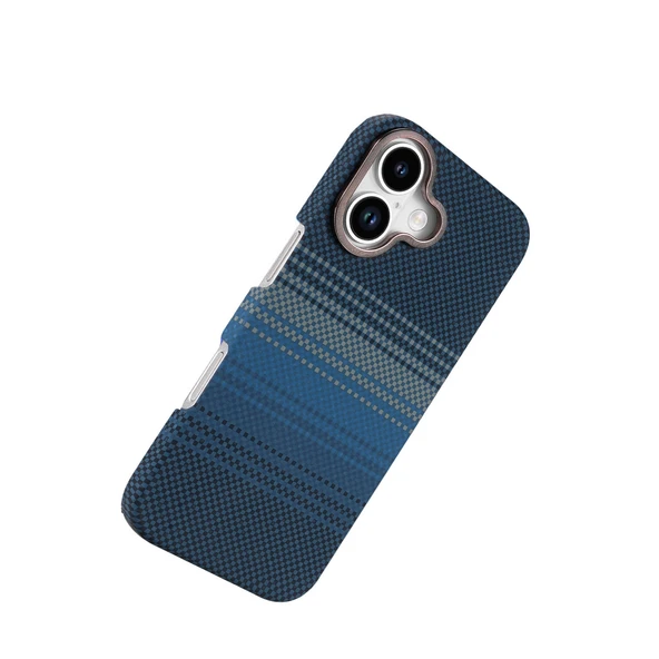 iPhone 17 Vega Magsafe Kapak - Mavi - Resim 4
