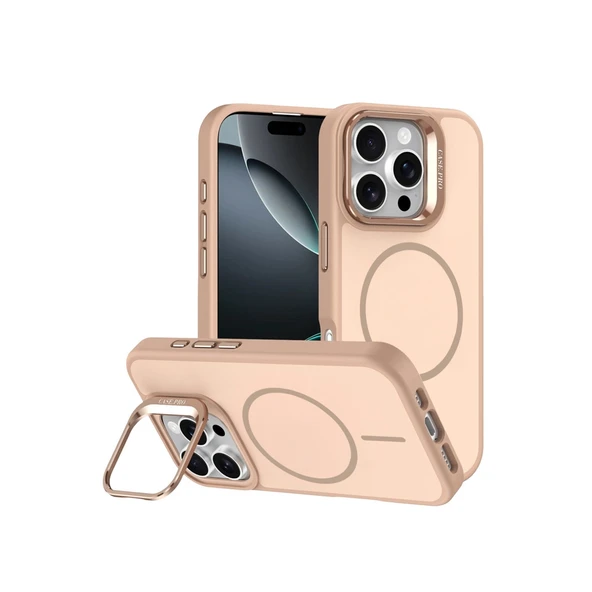 iPhone 16 Pro Max Flexa Magsafe Kapak - Gold ürün görseli 1