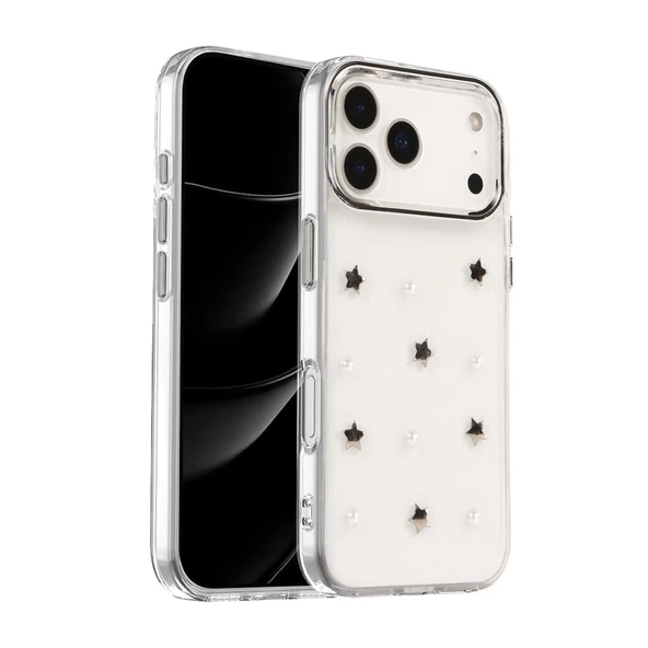 iPhone 17 Pro Max Fiyonk Desenli Kapak - Desen 7 ürün görseli 1