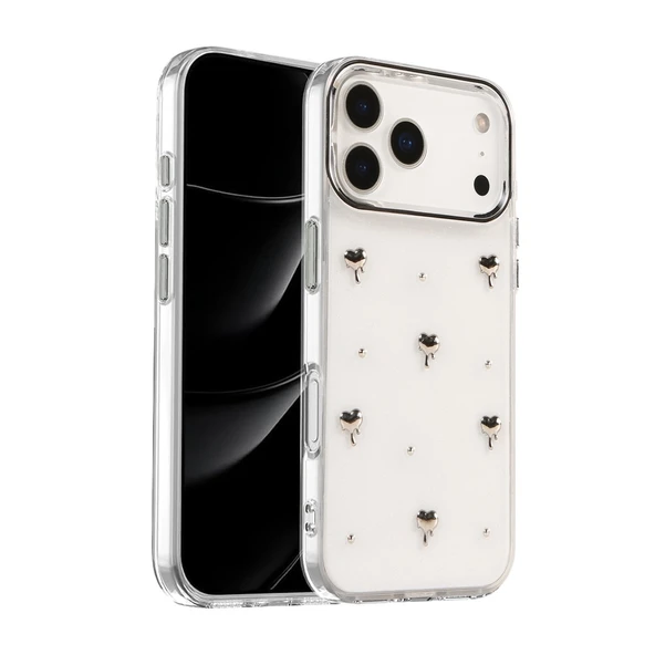 iPhone 17 Pro Fiyonk Desenli Kapak - Desen 1 ürün görseli 1