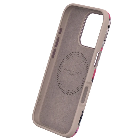 iPhone 15 Plus Flower Series Magsafe Kapak - Mavi - Resim 2