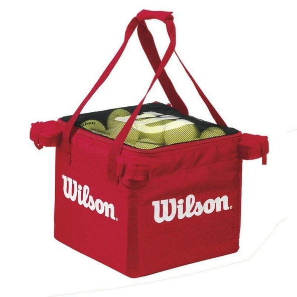 Wilson Teaching Cart Kırmızı Tenis Topu Çantası wrz541300 ürün görseli 1