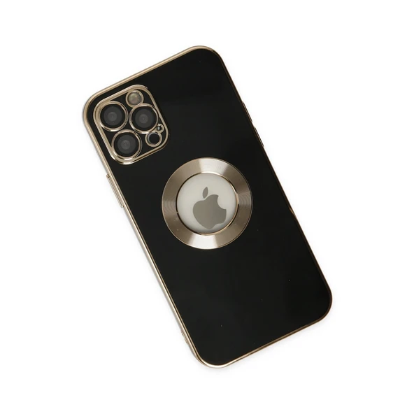 iPhone 12 Pro Max Kılıf Store Silikon - Siyah - Resim 3