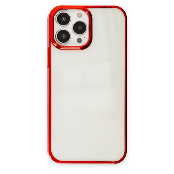 iPhone 13 Pro Kılıf Element Silikon - Kırmızı ürün görseli 1