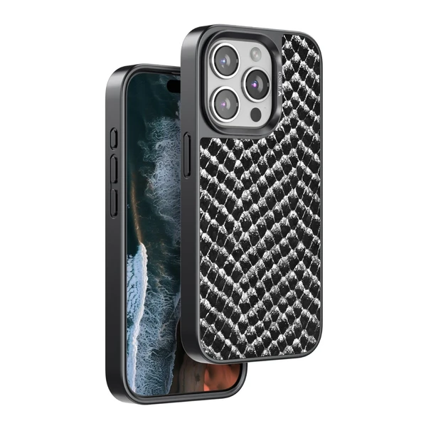 iPhone 15 Pro Viper Kapak - Siyah - Resim 2