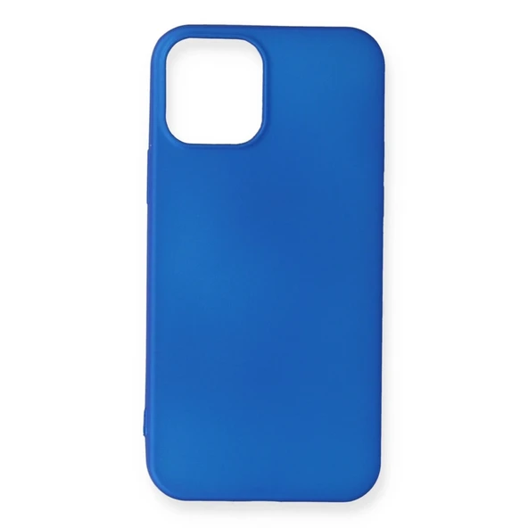 iPhone 12 Mini Kılıf First Silikon - Mavi ürün görseli 1