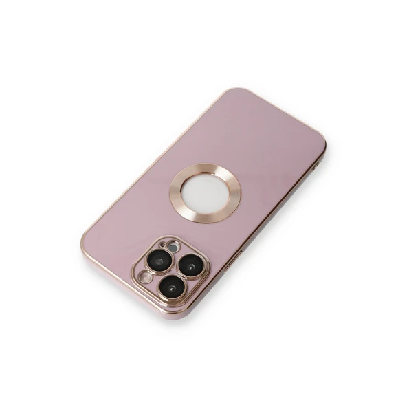 iPhone 13 Pro Kılıf Store Silikon - Mor - Resim 4