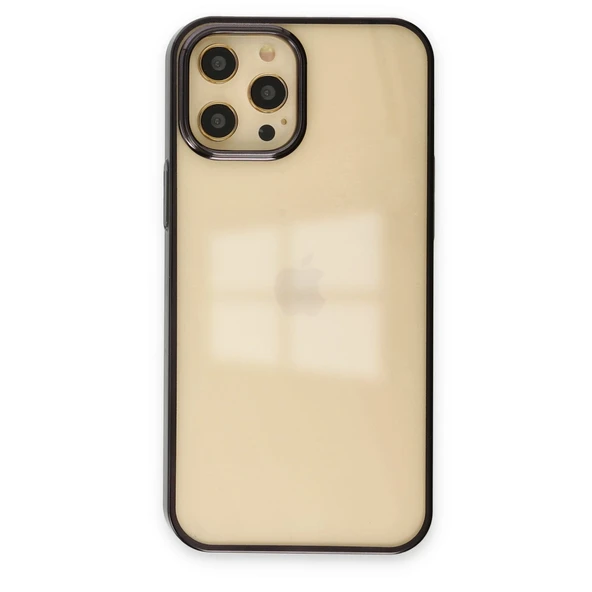 iPhone 12 Pro Max Kılıf Element Silikon - Siyah ürün görseli 1