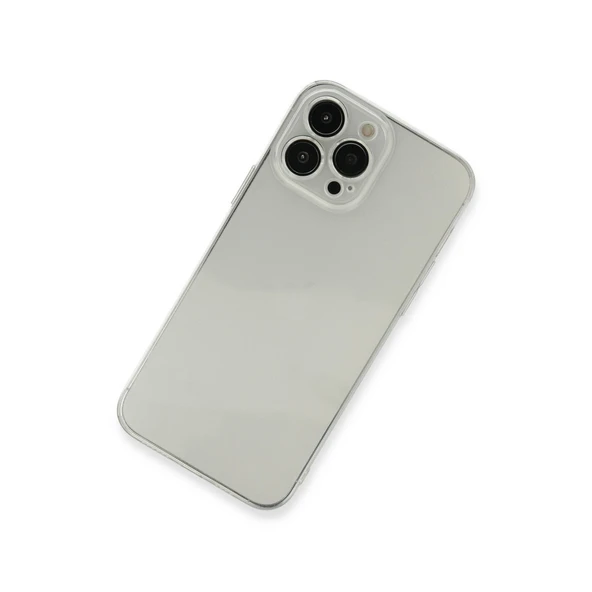 iPhone 13 Pro Kılıf Fly Lens Silikon - Şeffaf - Resim 3