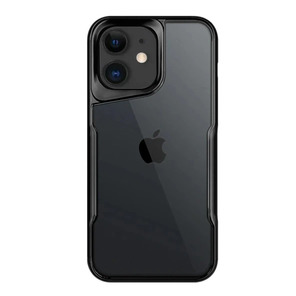iPhone 11 Kılıf Boyi Silikon Kapak - Siyah ürün görseli 1