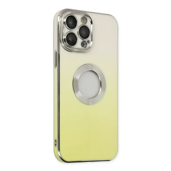 iPhone 13 Pro Max Kılıf Best Silikon - Sarı - Resim 2