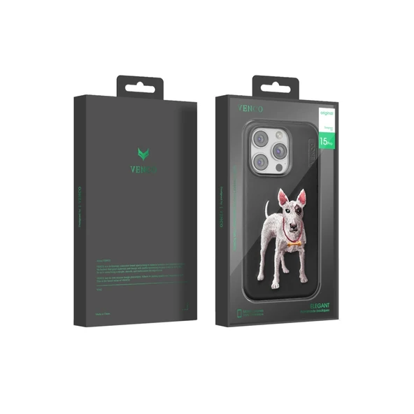 iPhone 11 Perma Desenli Kapak - Siyah - Resim 5