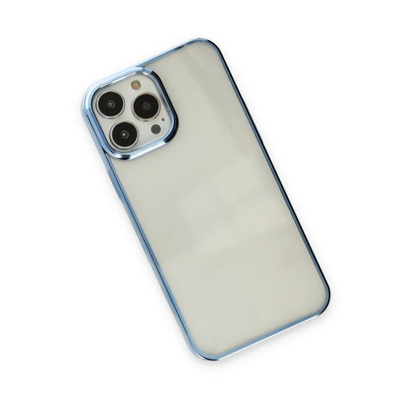 iPhone 14 Pro Kılıf Element Silikon - Sky Blue - Resim 3