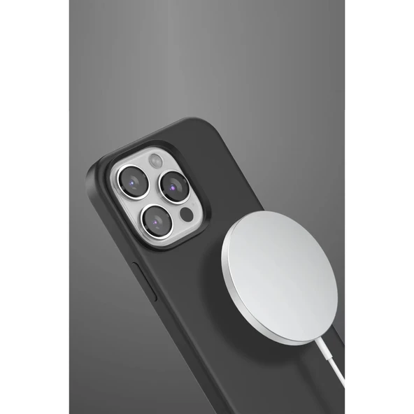 iPhone 11 Home Magsafe Kapak - Siyah - Resim 3
