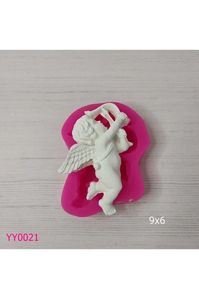 YY0021 Ok Atan Melek Silikon Kalıp ürün görseli 1