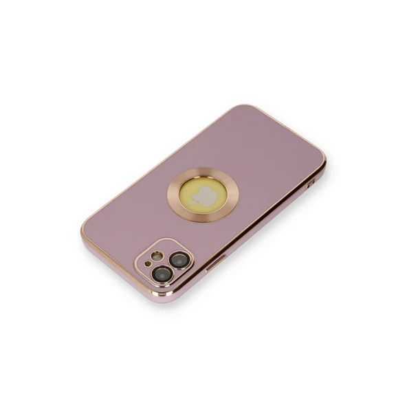 iPhone 12 Kılıf Store Silikon - Mor - Resim 3