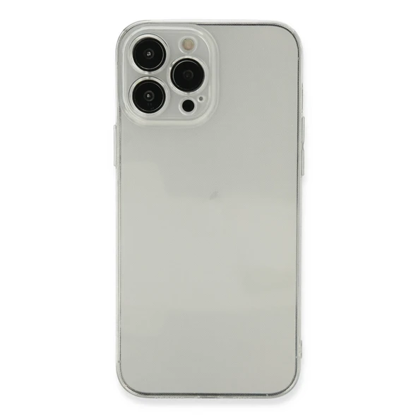 iPhone 13 Pro Kılıf Fly Lens Silikon - Şeffaf - Resim 2