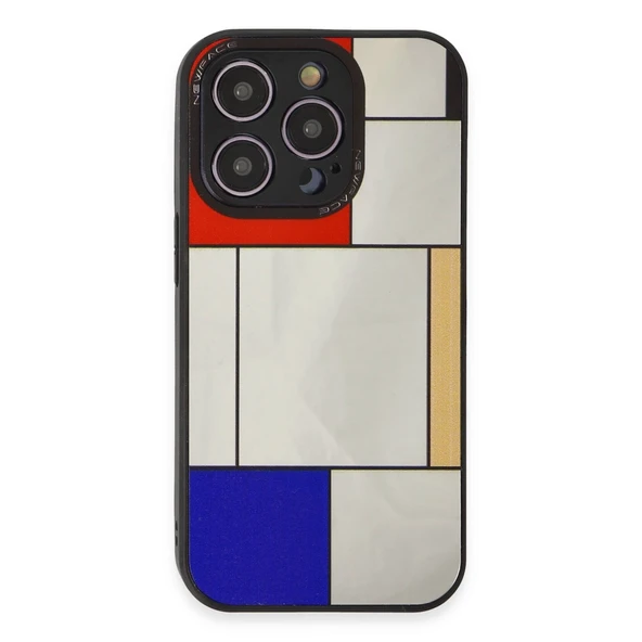 iPhone 12 Pro Max Kılıf Mirror Desenli Kapak - Mirror - 9 - Resim 2