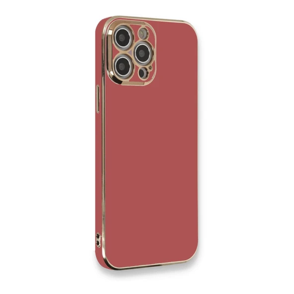 iPhone 12 Pro Max Kılıf Volet Silikon - Kırmızı ürün görseli 1