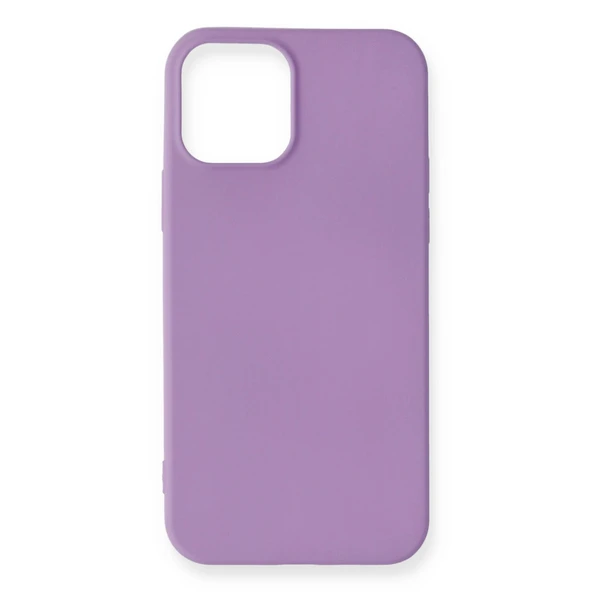 iPhone 12 Mini Kılıf First Silikon - Lila ürün görseli 1