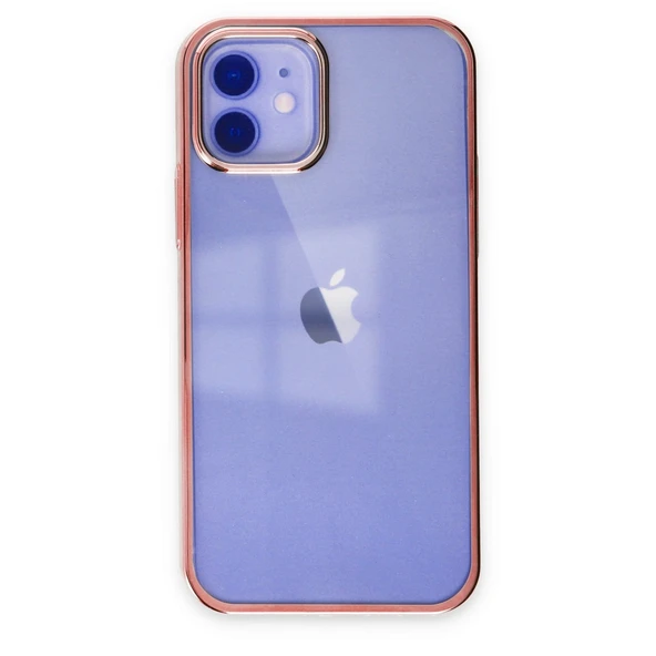 iPhone 12 Kılıf Element Silikon - Pembe ürün görseli 1