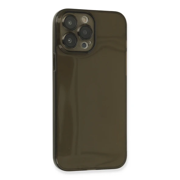 iPhone 13 Pro Kılıf Fly Lens Silikon - Siyah - Resim 2