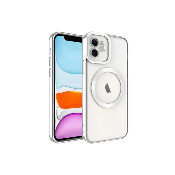 iPhone 12 Kılıf Kross Magneticsafe Kapak - Titan Gri ürün görseli 1