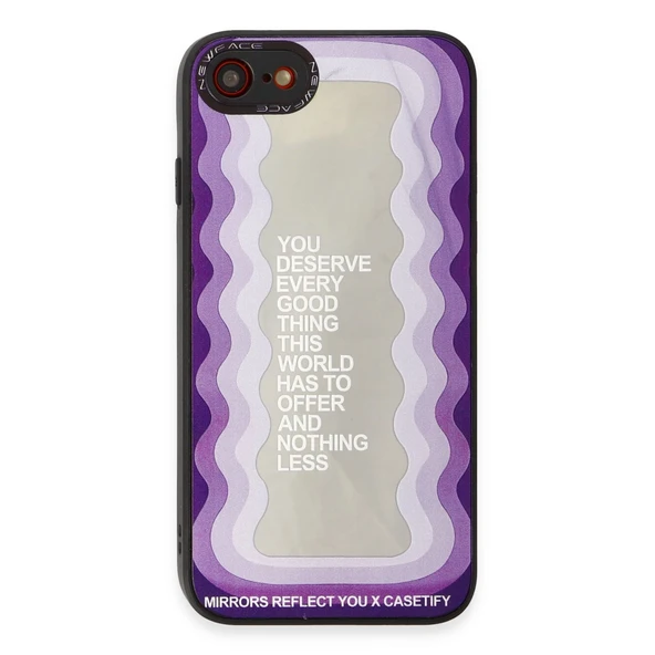 iPhone 7 Kılıf Mirror Desenli Kapak - Mirror - 5 - Resim 2