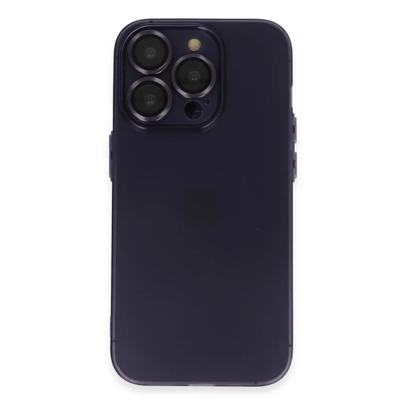 iPhone 14 Pro Max Kılıf Luko Lens Silikon - Siyah ürün görseli 1