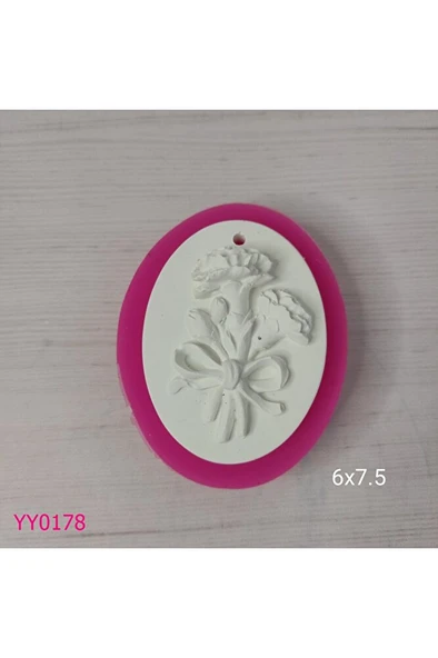 YY0178 Fiyonklu Buket Karanfil Silikon Kalıp ürün görseli 1
