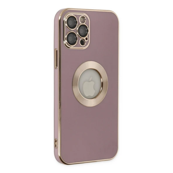 iPhone 12 Pro Kılıf Store Silikon - Mor ürün görseli 1