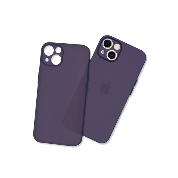 iPhone 13 Mini Kılıf Puma Silikon - Koyu Mor ürün görseli 1