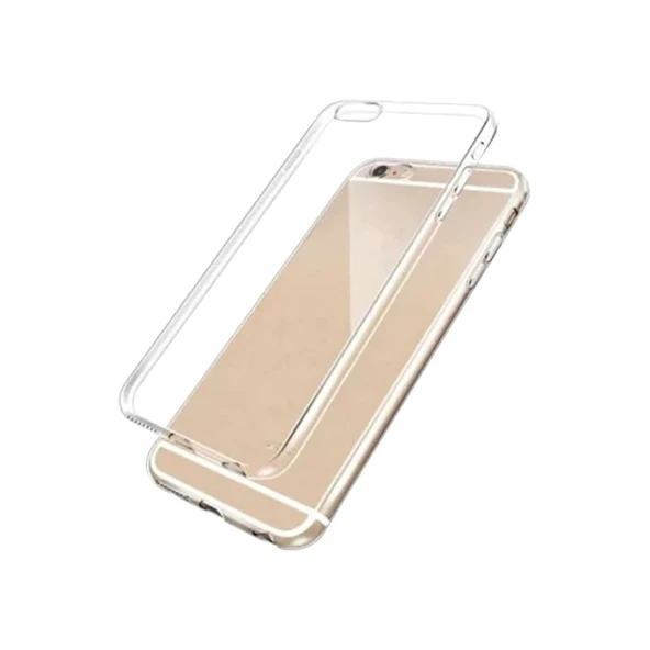 iPhone 6 Kılıf Lüx Şeffaf Silikon - Resim 3