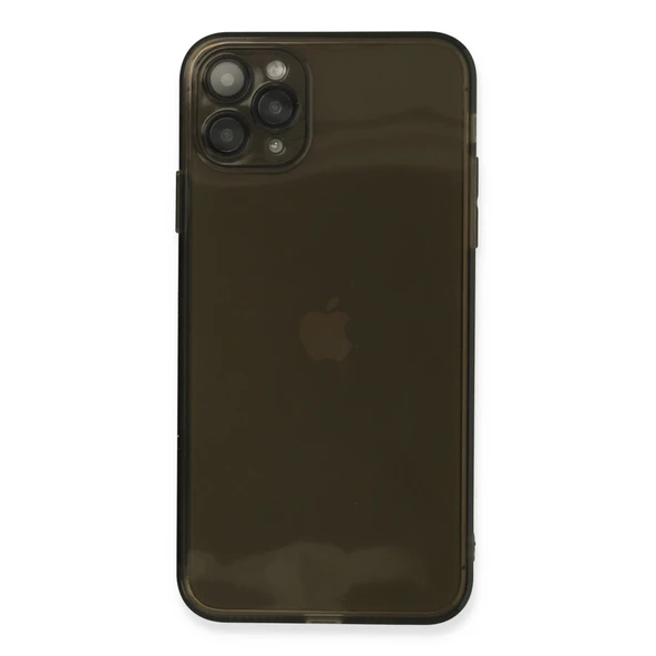 iPhone 11 Pro Kılıf Fly Lens Silikon - Siyah ürün görseli 1