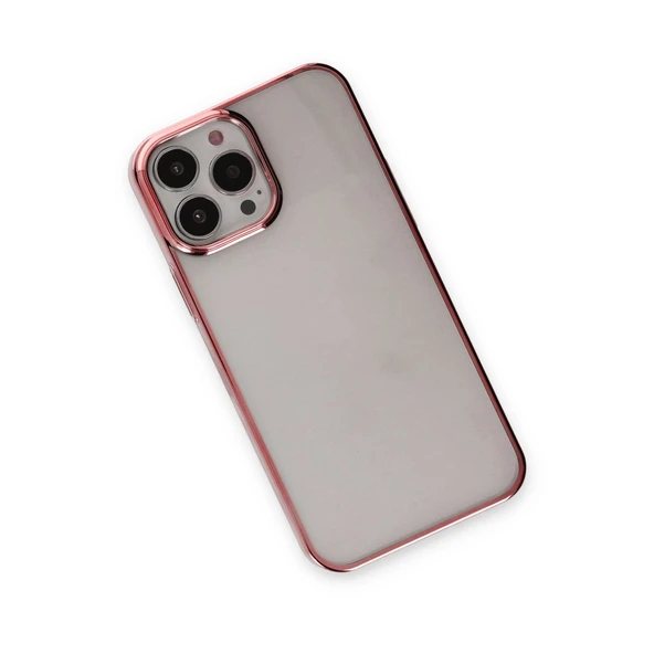 iPhone 14 Pro Kılıf Element Silikon - Pembe - Resim 3