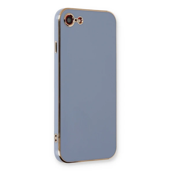 iPhone 7 Kılıf Volet Silikon - Mavi ürün görseli 1