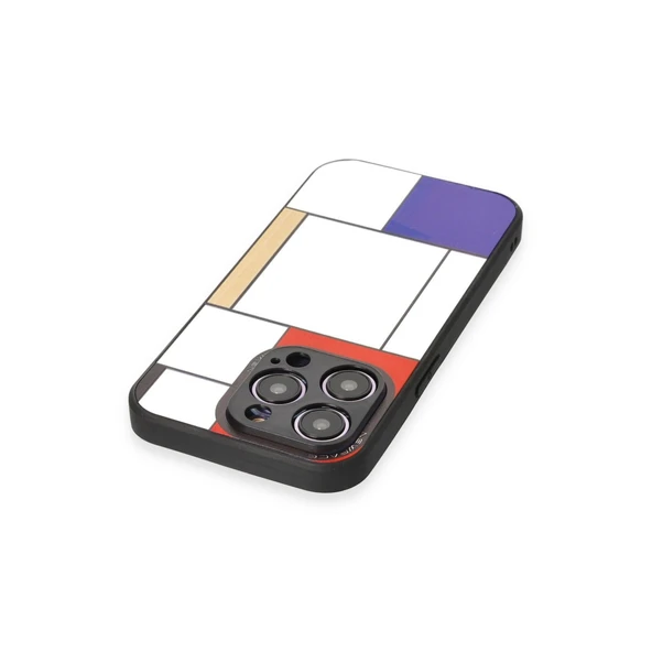 iPhone 12 Pro Max Kılıf Mirror Desenli Kapak - Mirror - 9 - Resim 4